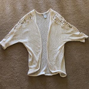 American Rag crochet/knit Cardigan